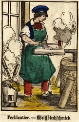 Cynatier; Cykle branżowe, wizerunek Epinal z XIX wieku.