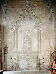 Grób biskupa Radulphe (zm. 1266) w Kaplicy Radulphe (patrz także 171276)