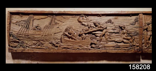 Handel drewnem z Brazylii, ok. 1550 (drewno)