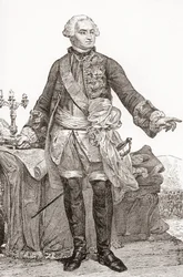 Ulrich Frédéric Woldemar, hrabia de Lowendal, 17001755. Urodzony w Niemczech francuski żołnierz i mężowie stanu. Z Les Heures Libres opublikowanego w 1908 roku.