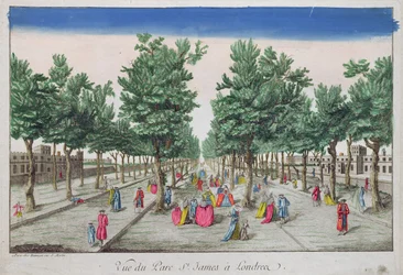 Widok na St. James Park, Londyn