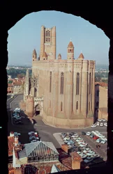 Widok katedry Sainte-Cecile, 1277-1392