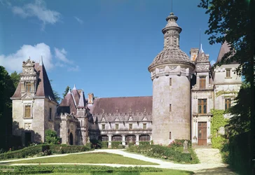Widok na dziedziniec i wieżę, 1536-48