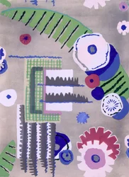 Projekt tapety Maison Hans et Fils, wyd. 1930.