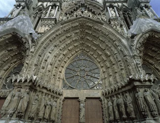 Fasada zachodnia, XIII-XIV w.