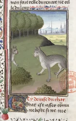 Dzikie koty, z Księgi łowów Gastona Phebusa de Foix (1331-91)