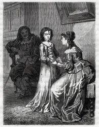 Twoja głowa jest winna, jeśli twoje serce nie jest winne, Madame de Lanclos powiedziała swojej córce Anne „”Ninnon”” z Enclos (lub Ninon de Lenclos lub Ninon de Lanclos