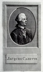 Portret autora Jacques Cazotte 1720-1792, XVIII wiek.