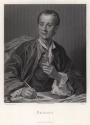 Portret pisarza, eseisty i filozofa Denisa Diderota 1713-1784, poł. XVIII w.