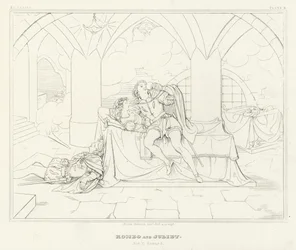 Romeo i Julia, akt V, scena 3 (rycina)