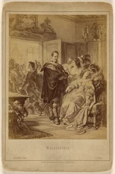 Wallenstein [obraz namalowany przez C. Jaegera, Norymberga, 1867].