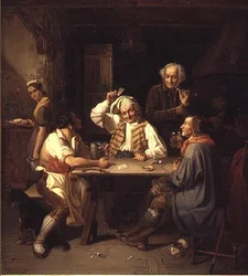 Zwycięska karta (olej)