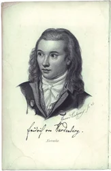 Portret poety Novalisa 1772-1801, 1845