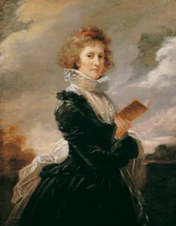 Aktorka Josefa Hortensia Füger, żona artysty