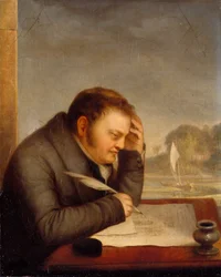 Portret Karla Friedricha von Rumohr, 1785-1843, 1823-1827