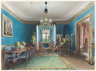 Niebieski pokój, Schloss Fischbach