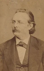 Portret organisty i kompozytora Edmunda Kretschmera 1830-1908, ca. 1880.