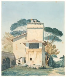 Atelier Raffaels i Villa Borghese mają. Rom
