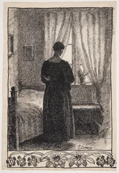 W sypialni. Anna Syberg?