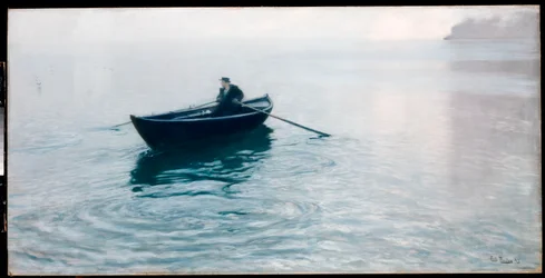 Samotność, fiord Christiana, 1892