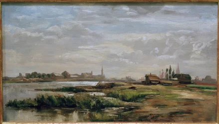 Fritz Wucherer, krajobraz rzeki