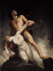 Wizja potopu, c. 1800.