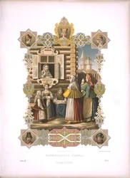 Stroje Torzhoka Z serii Odzież państwa rosyjskiego, przed 1853 r.