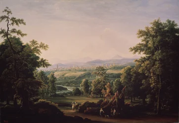 Krajobraz pod Bernem, 1817