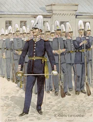 Szwedzcy ratownicy, Sztokholm, Szwecja, 1901