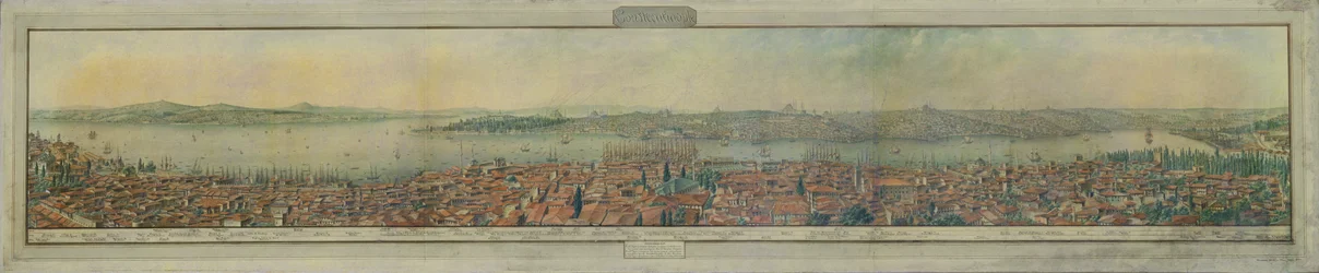 Widok Konstantynopola