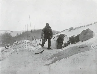 Browning przy drzwiach Igloo, 1912, 1913