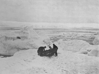 Uruchomienie wózka, c1911, 1913.