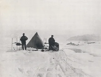 Obóz Levicków wśród szczelin, 1912, 1913