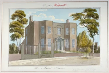 Manor House, Newington, Southwark, Londyn, 1826