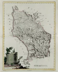 Terytorium Pizy, rycina G. Zulianiego zaczerpnięta z tomu II „Najnowszego Atlasu” wydanego w Wenecji w 1783 r. przez Antonio Zattę, zbiory prywatne