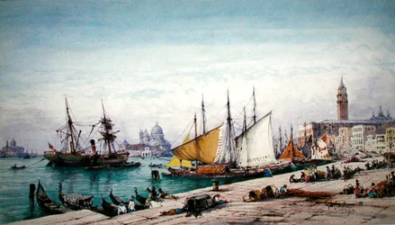Venezia (akwarela na papierze)