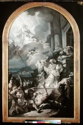Cud św. Genevieve, c.1765