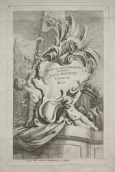 Księga Fontann: nr 1, Strona tytułowa, c. 1736.