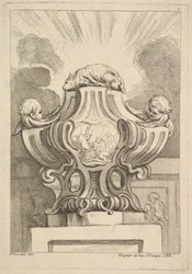 Projekt urny, 1725-72.