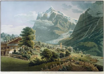 Widok na Grindelwald