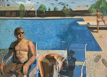 Summer Distractions, 2024 (olej na płótnie)