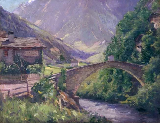 „Most Visp”, 1881-1935