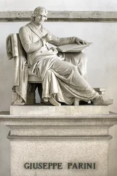 Posąg Giuseppe Pariniego, 1838