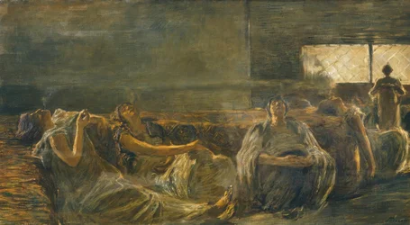 Palacze opium, Gaetano Previati (1852-1920).