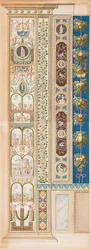 Pilaster Loggia VIII (dekoracja z grupami dzieci)