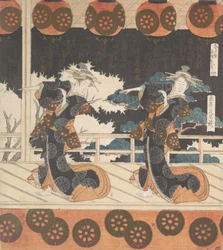 Furuichi Taniec nr 4 Zestawu Czterech, XIX w.