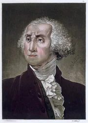 George Washington, pierwszy prezydent Stanów Zjednoczonych Ameryki, ok. 1820 r.