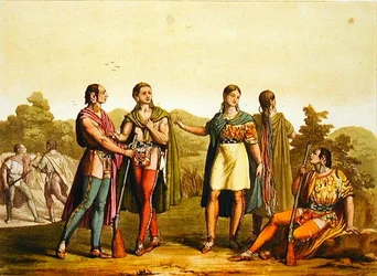 Indian Squaws, Kanada (kolor grawerowany)