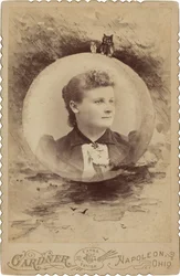 Portret kobiety, lata 1890 (zdjęcie)