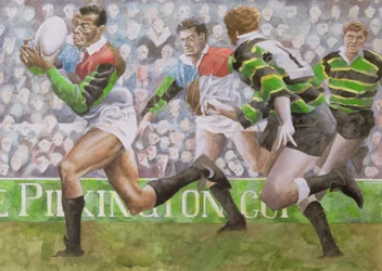 Mecz rugby: Harlequins v Northampton, 1992 (wc)